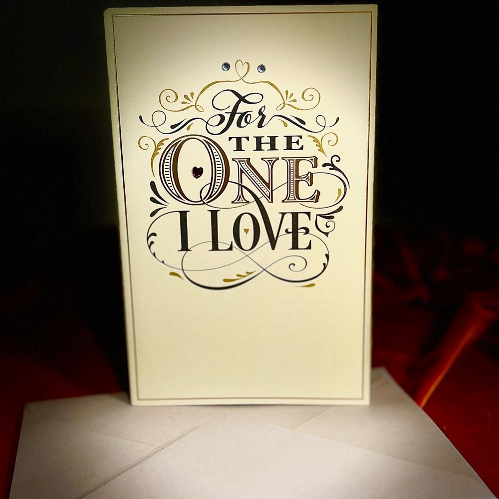 **Elegant Love Card**